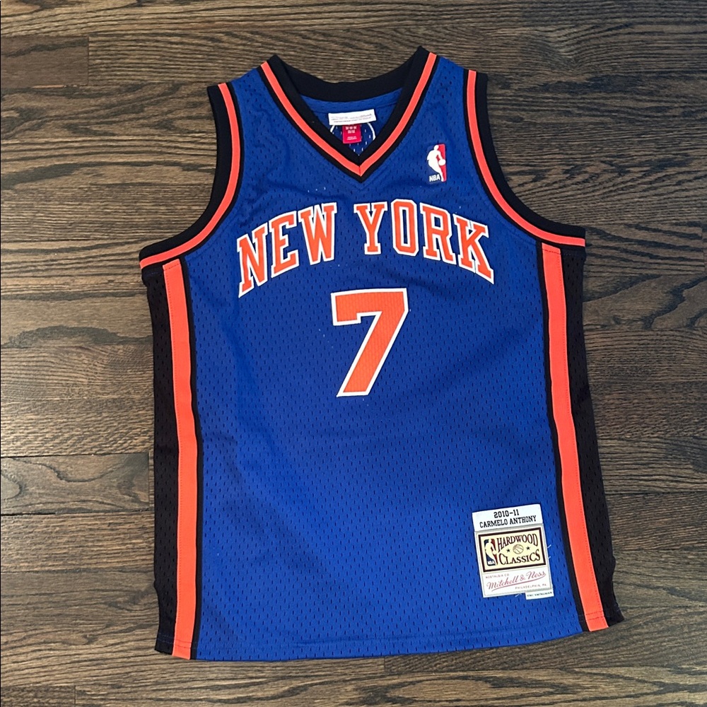 Blue New York Basketball Jersey